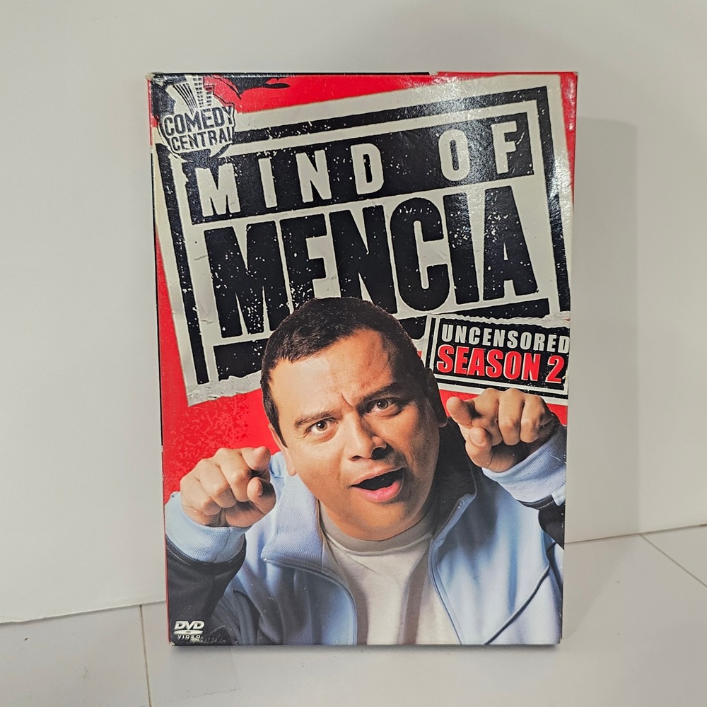 Mind of Mencia Uncensored Season 2 DVD Comedy Central Carlos Mencia 2-Disc Set